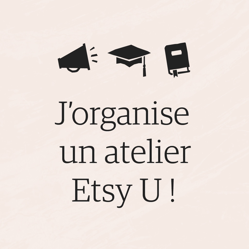 Etsy U 2020 : La plateforme ETSY